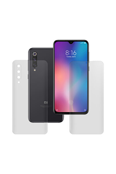 SILKASE Комплект от 2 матови защитни фолиа за Xiaomi Mi 9, силиконови