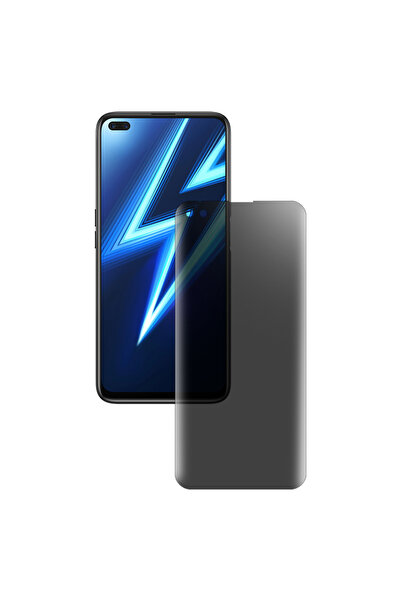 SILKASE Folie privacy mata pentru Realme 6 Pro, protectie ecran, silicon