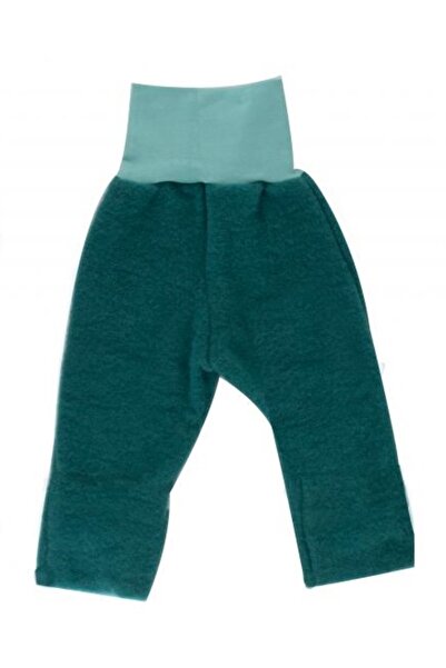 Iobio Popolini Emerald 62/68 - Pantaloni din lana merinos organica - wool fle...