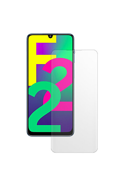 SILKASE Matte film for Samsung Galaxy F22, screen protector, silicone