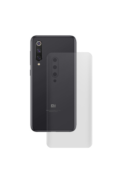 SILKASE Matte back film for Xiaomi Mi 9, back protection, silicone