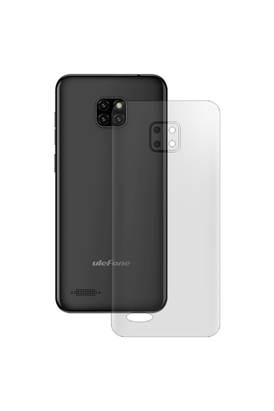 SILKASE Матово задно фолио за Ulefone S11, защита на гърба, силиконово