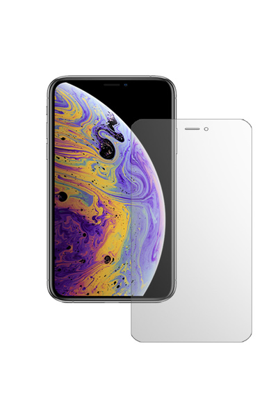 SILKASE Folie mata pentru Apple iPhone X, protectie ecran, silicon