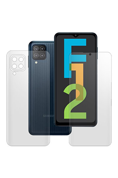 SILKASE Set of 2 matte films for Samsung Galaxy F12, phone protection, silicone