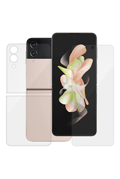 SILKASE Set of 2 foils for Samsung Galaxy Flip 4, phone protection, silicone