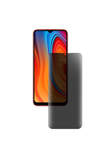 SILKASE Matte privacy film for Realme C3, screen protector, silicone