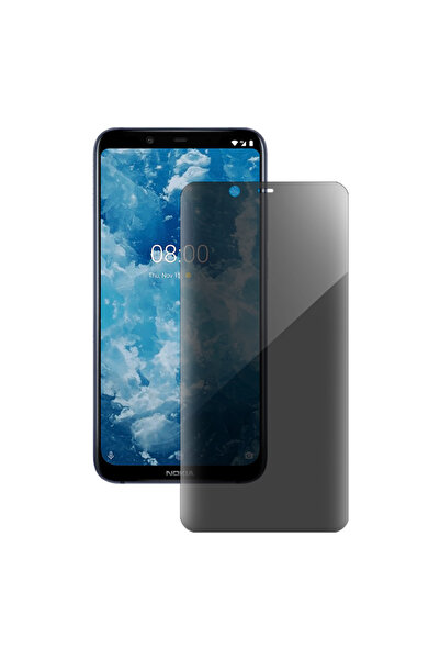 SILKASE Φιλμ ιδιωτικότητας για Nokia 8.1, προστατευτικό οθόνης, σιλικόνη