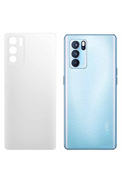 SILKASE Folie spate mata pentru Oppo Reno6 Pro 5G, protectie spate, silicon
