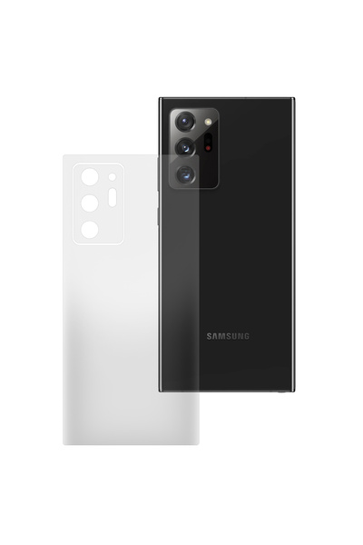 SILKASE Folie spate mata pentru Samsung Note 20 Ultra, protectie spate, silicon