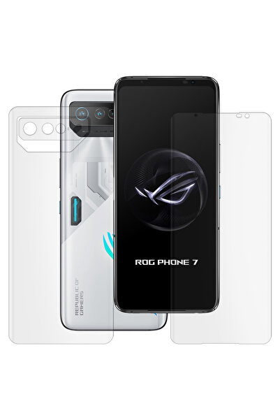 SILKASE Комплект от 2 матови силиконови защитни фолиа за Asus ROG Phone 7