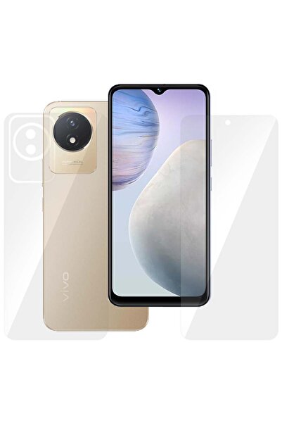 SILKASE Set of 2 foils for Vivo Y02, phone protection, silicone