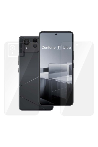 SILKASE Set 2 folii pentru Asus Zenfone 11 Ultra, protectie telefon, silicon