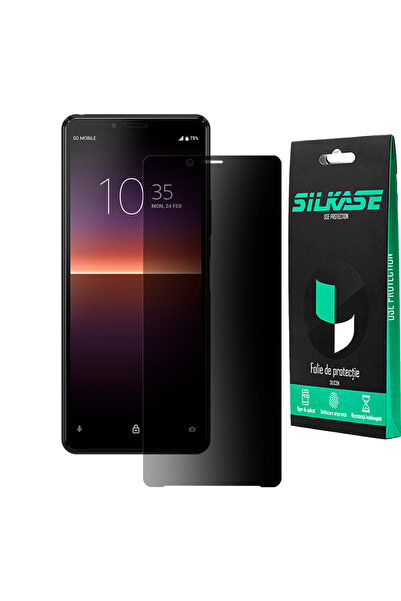 SILKASE Φιλμ ιδιωτικότητας για Sony Xperia 10 II, προστατευτικό οθόνης, σιλικ...