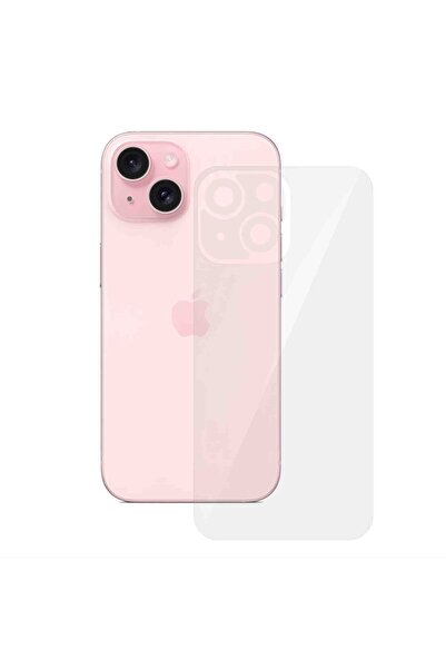SILKASE Folie spate pentru Apple iPhone 15 Plus, protectie spate, silicon