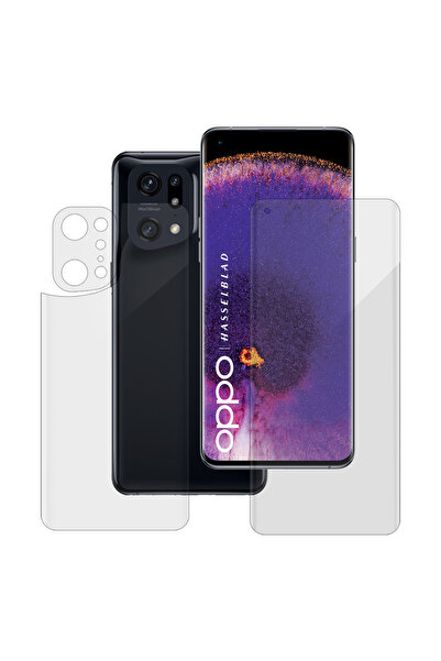SILKASE Set 2 folii pentru OPPO Find X5 Pro, protectie telefon, silicon