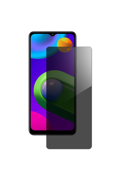 SILKASE Μεμβράνη ιδιωτικότητας για Samsung M02, προστατευτικό οθόνης, σιλικόνης