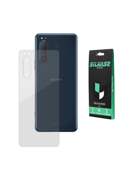 SILKASE Folie spate pentru Sony Xperia 5 II, protectie spate, silicon