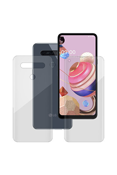 SILKASE Set of 2 foils for LG K41S, phone protection, silicone