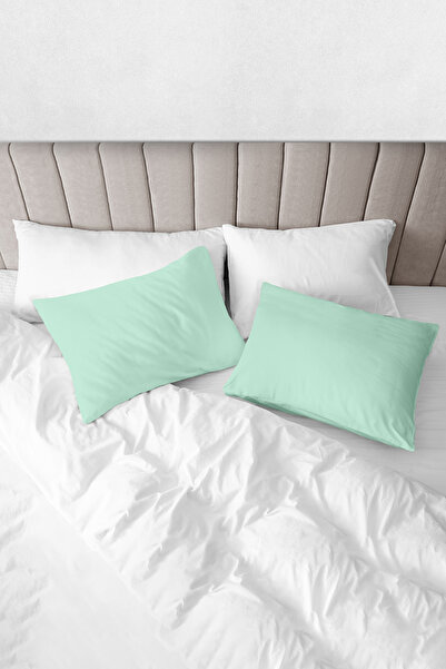 Monolisse Σετ 2 μαξιλαροθηκών από 100% οργανικό βαμβάκι Akfil - 50x70 cm Σκού...