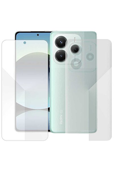 SILKASE Set 2 folii mate pentru Xiaomi Redmi Note 14 5G, protectie telefon, s...