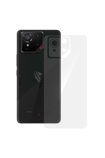 SILKASE Back cover for Asus RogPhone 9, back protection, silicone