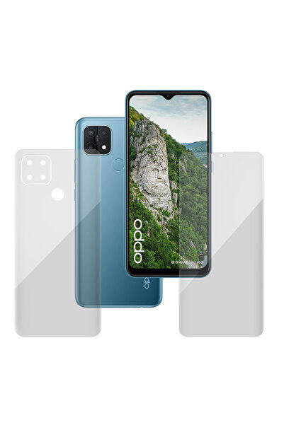 SILKASE Set of 2 foils for Oppo A15s, phone protection, silicone