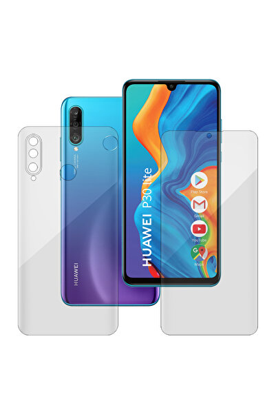 SILKASE Σετ 2 προστατευτικών μεμβρανών για Huawei P30 Lite New Edition, προστ...