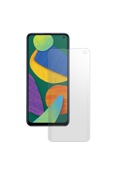 SILKASE Matte film for Samsung Galaxy F52 5G, screen protector, silicone
