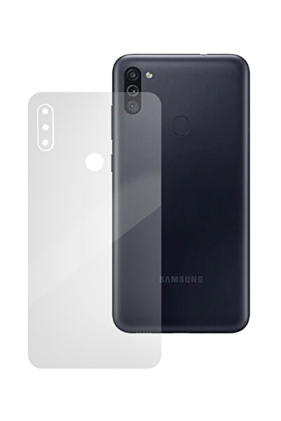 SILKASE Back cover for Samsung Galaxy M11, back protection, silicone