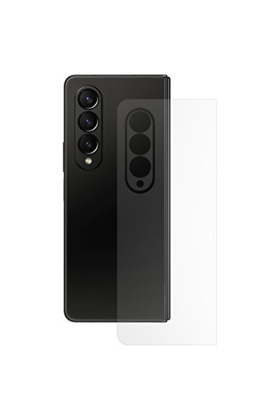 SILKASE Folie spate mata pentru Samsung Galaxy Fold 4, protectie spate, silicon