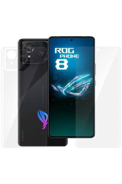 SILKASE Set of 2 foils for Asus RogPhone 8, phone protection, silicone