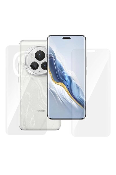 SILKASE Set of 2 foils for Honor Magic6 Pro, phone protection, silicone