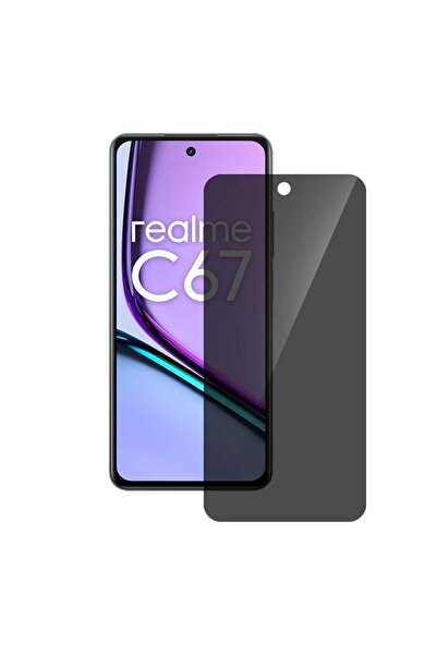 SILKASE Φιλμ ιδιωτικότητας για Realme C67, προστατευτικό οθόνης, σιλικόνης