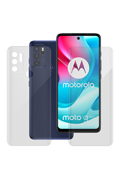 SILKASE Set of 2 foils for Motorola Moto G60s, phone protection, silicone