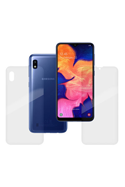 SILKASE Set of 2 foils for Samsung A10, phone protection, silicone