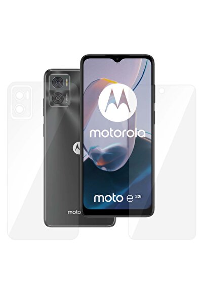 SILKASE Set 2 folii pentru Motorola Moto E22i, protectie telefon, silicon