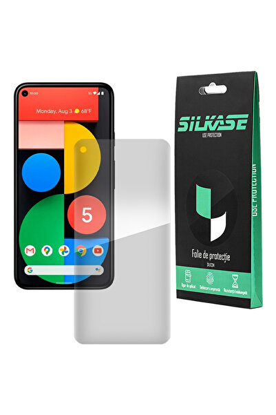 SILKASE Folie pentru Google Pixel 5a, protectie ecran, silicon