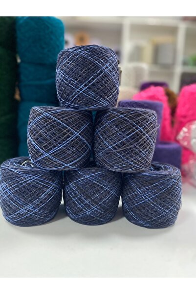 göçer Καλοκαιρινό νήμα πλεξίματος στο χέρι, μαλλί ακρυλικό, ιντιγκό μελανζέ, ...