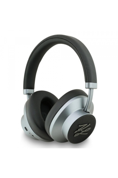 Karl Lagerfeld Handsfree Bluetooth Grained Initials, A2DP, ANC, Negru