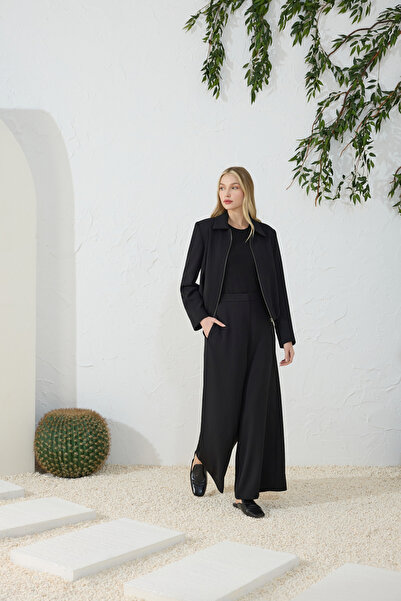 Aker Black Trouser Skirt