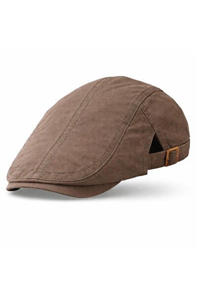 PERLOTUS Duck Type Cap Men's Hat 100% Cotton Lycra Thin Fabric, Adjustable Me...