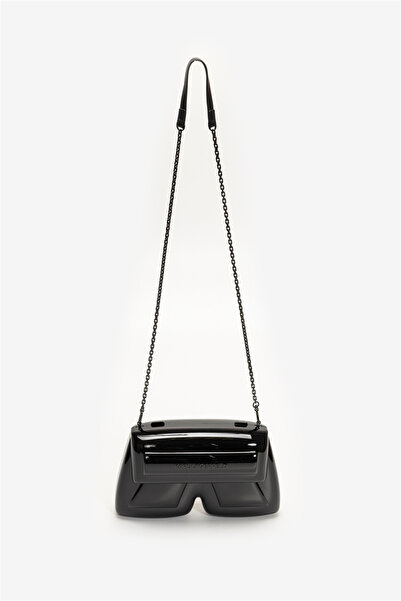 Karl Lagerfeld Ikon/K Hard Clutch Kadın El Çantası Siyah