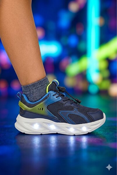 Vicco Orthopedic Lightweight Boys' Lighted Sports Shoes