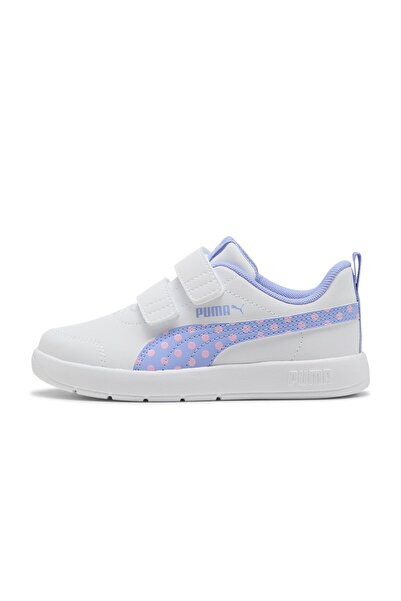 Puma Courtflex V3 Dotty K Αθλητικά Παπούτσια