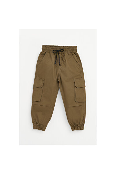 Mod Kids Modkids Joggers Pants, 104, Khaki, Gabardine, Cotton, Cargo Cut, Sch...