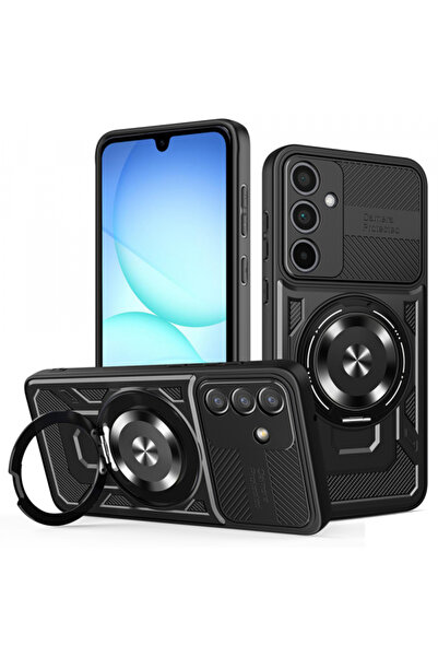 Techsuit Husă pentru Samsung Galaxy A57 5G, Techsuit, RuggedCam, Neagră