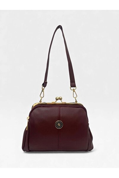 Sanmorris Women's Scholarship 4-Compartment Adjustable Crossbody Strap Soft F...