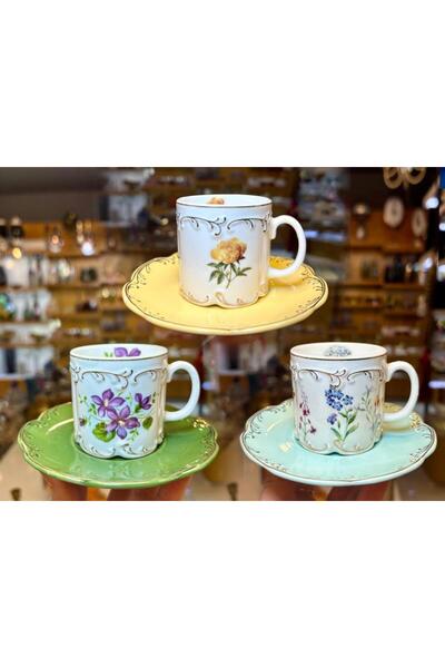 ACAR VIVIENNE 6 KİŞİLİK TÜRK KAHVESİ FİNCANI