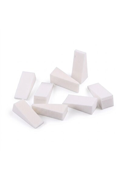 SELA Set of 8 Makeup and Manicure Sponges, Triangular Shape, Gradient Applica...