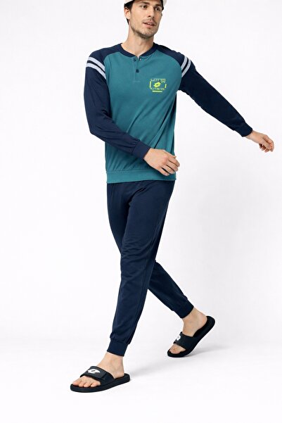 Lotto Ανδρικές πιτζάμες LP1220C, σετ 2 τεμαχίων, βαμβακερό